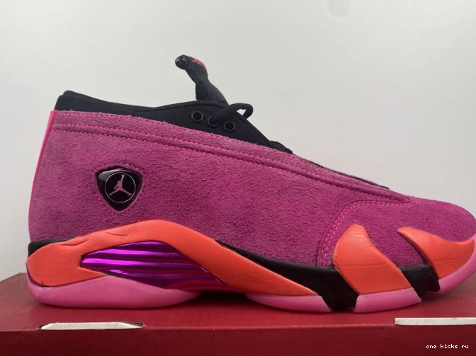 Rep Onekick (W) Jordan Low Retro 14 Pink Shocking DH4121-600 0704